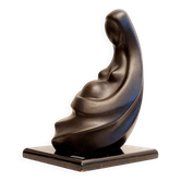 Modernist ceramic statuette