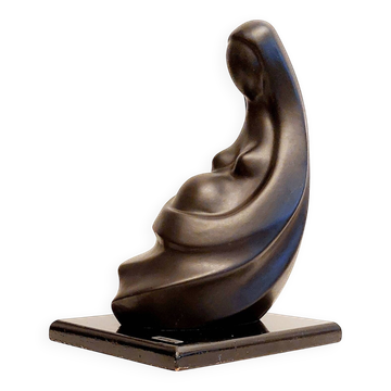 Statuette moderniste céramique