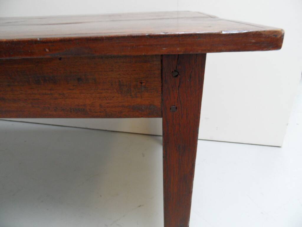 Antique French oak dining table