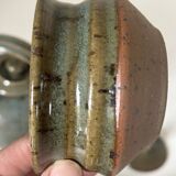 Vintage Gustave Tiffoche ceramic tea set from the 60s
