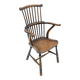 9th Century Fine English West Country Comb Back Windsor Chair