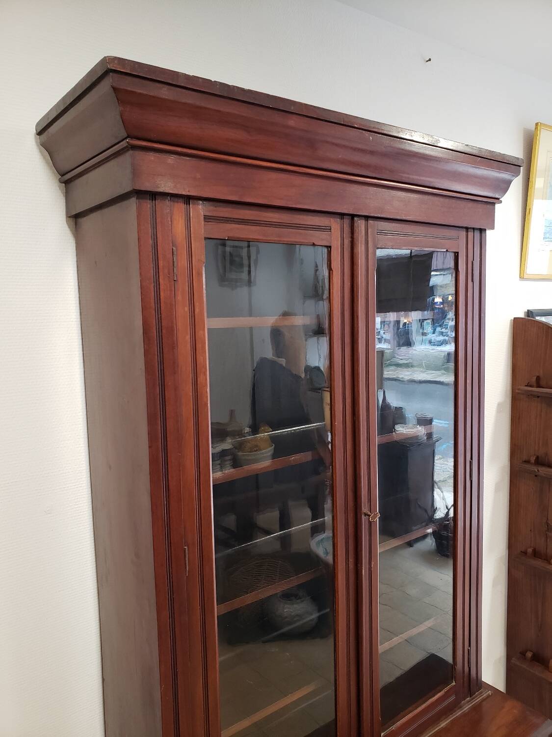 George III English commode library