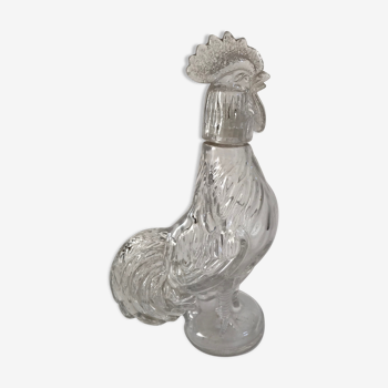 Rooster-shaped bottle