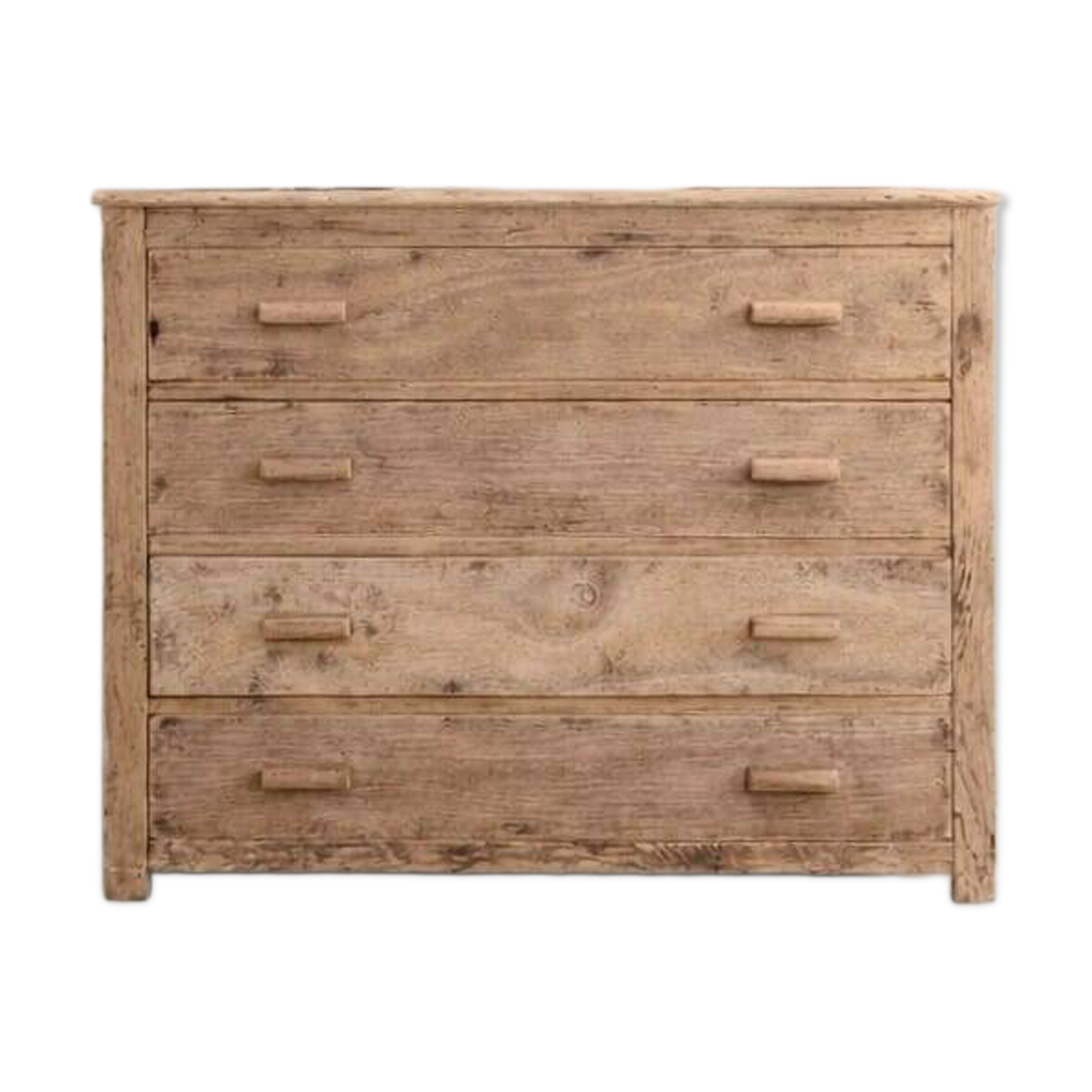 Antique light wood commode – authentic bohemian chic charm
