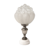 Lampe de chevet, luminaire, globe verre bulle