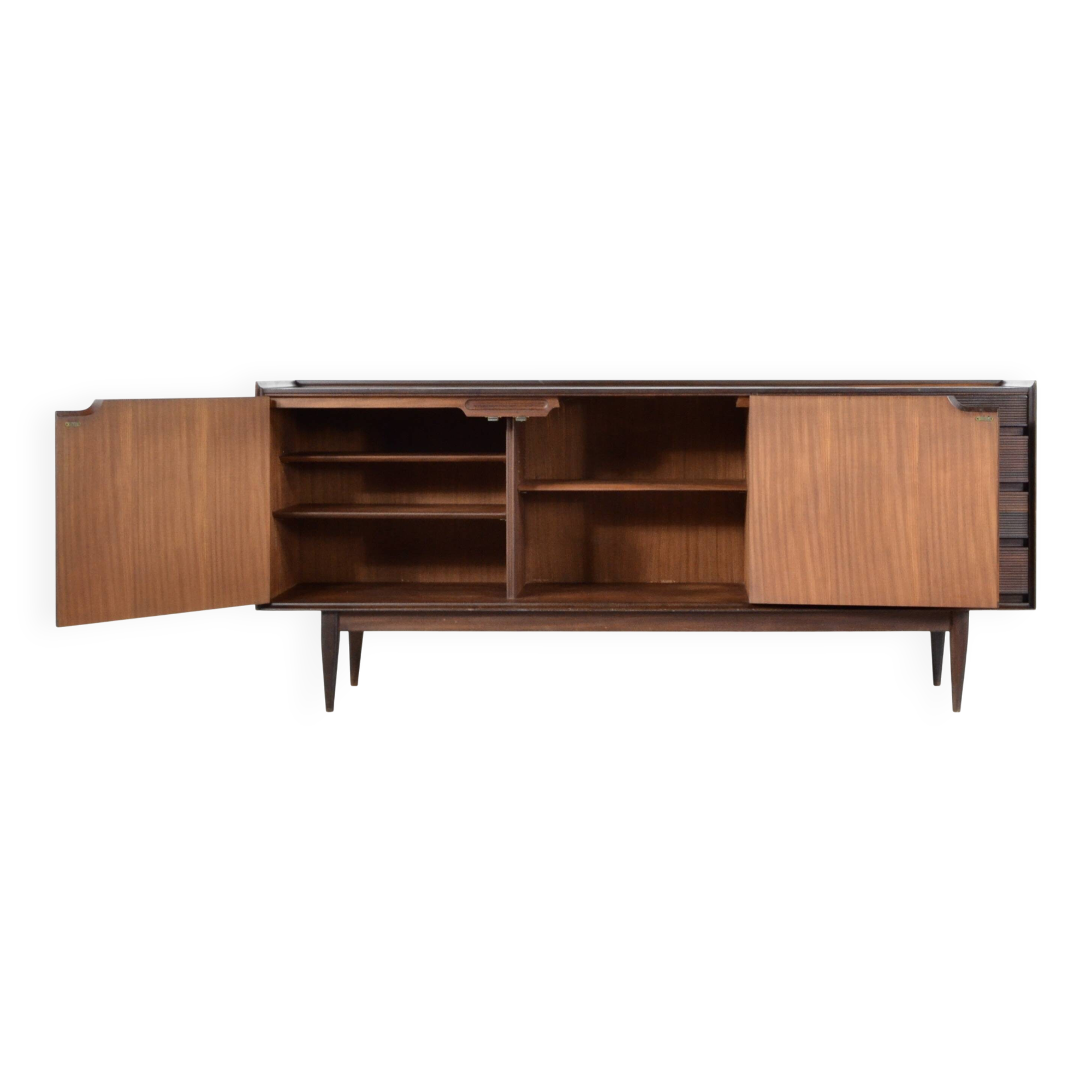 Midcentury Richard Hornby Heal's Sideboard / Long John In Stunning Afromosi