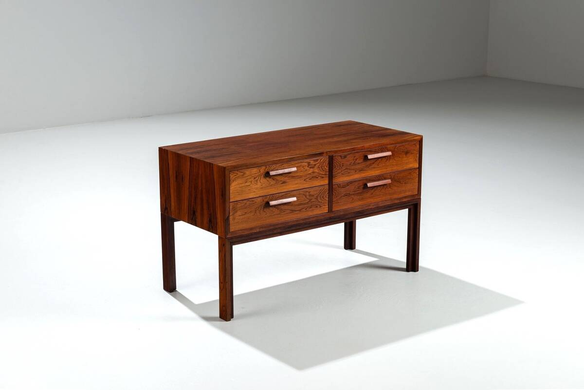 Commode en palissandre Kai Kristiansen pour Feldballes, Danemark 1960