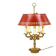 Bronze Bouillotte Lamp in Solid Empire Style Five Lights * Lucien Ga