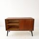Vintage Sliding Door Cabinet