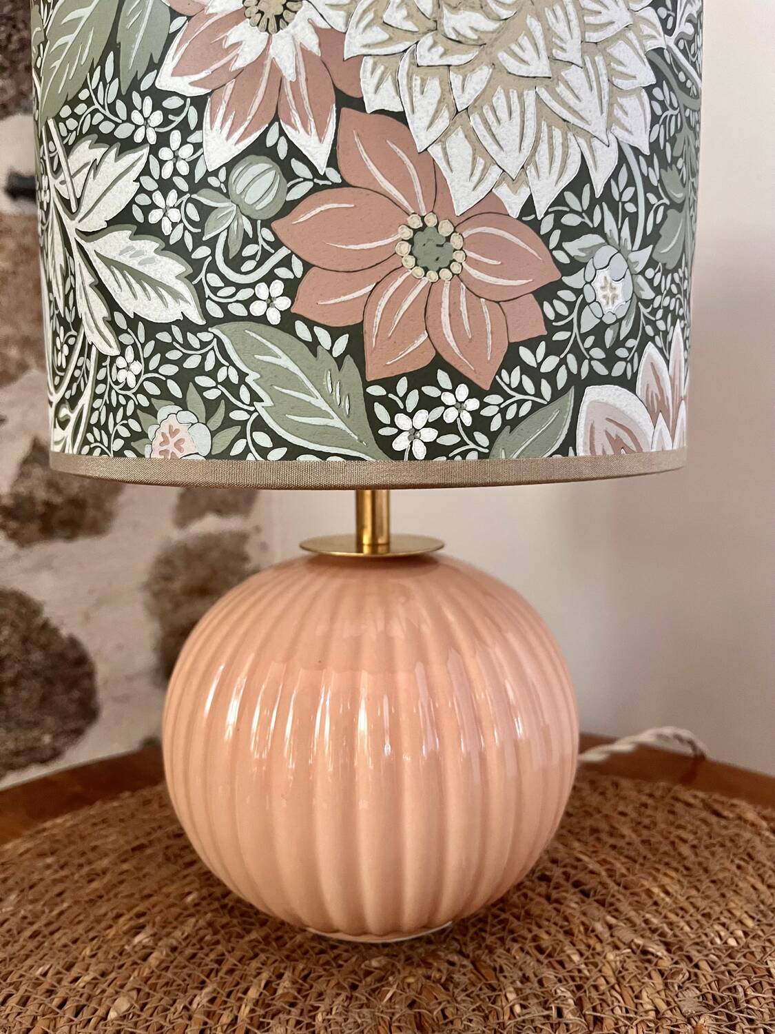 Restored vintage lamp