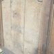 Elm and elm burl headboard - late 19th century