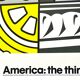 Roy Lichtenstein, America, the third century, silkscreen poster, 1976