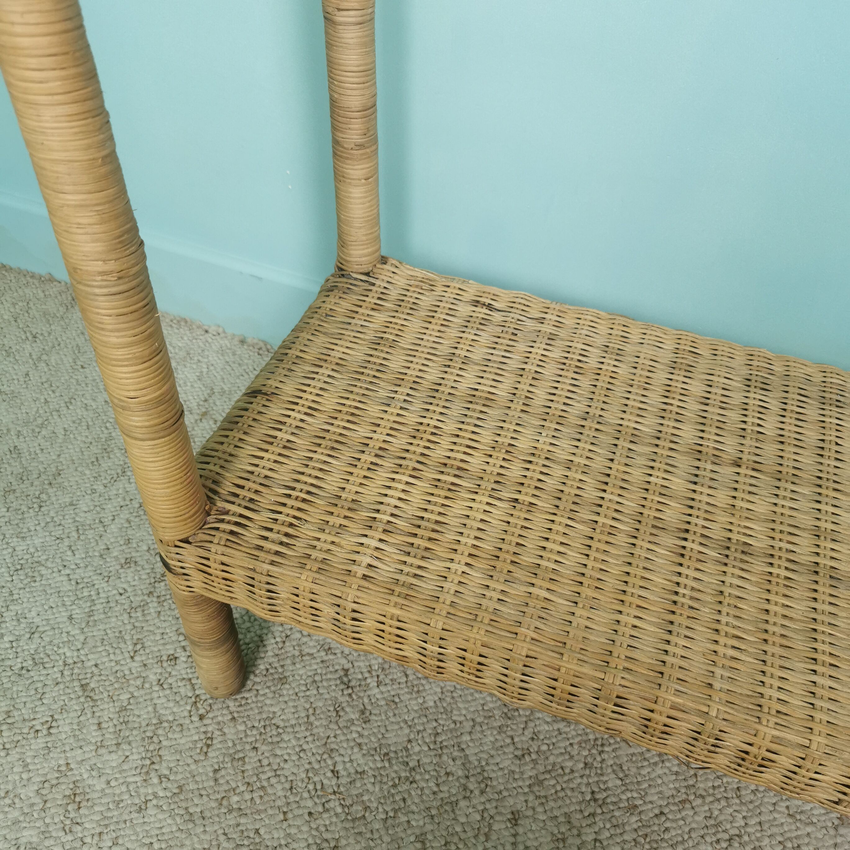 Rattan console