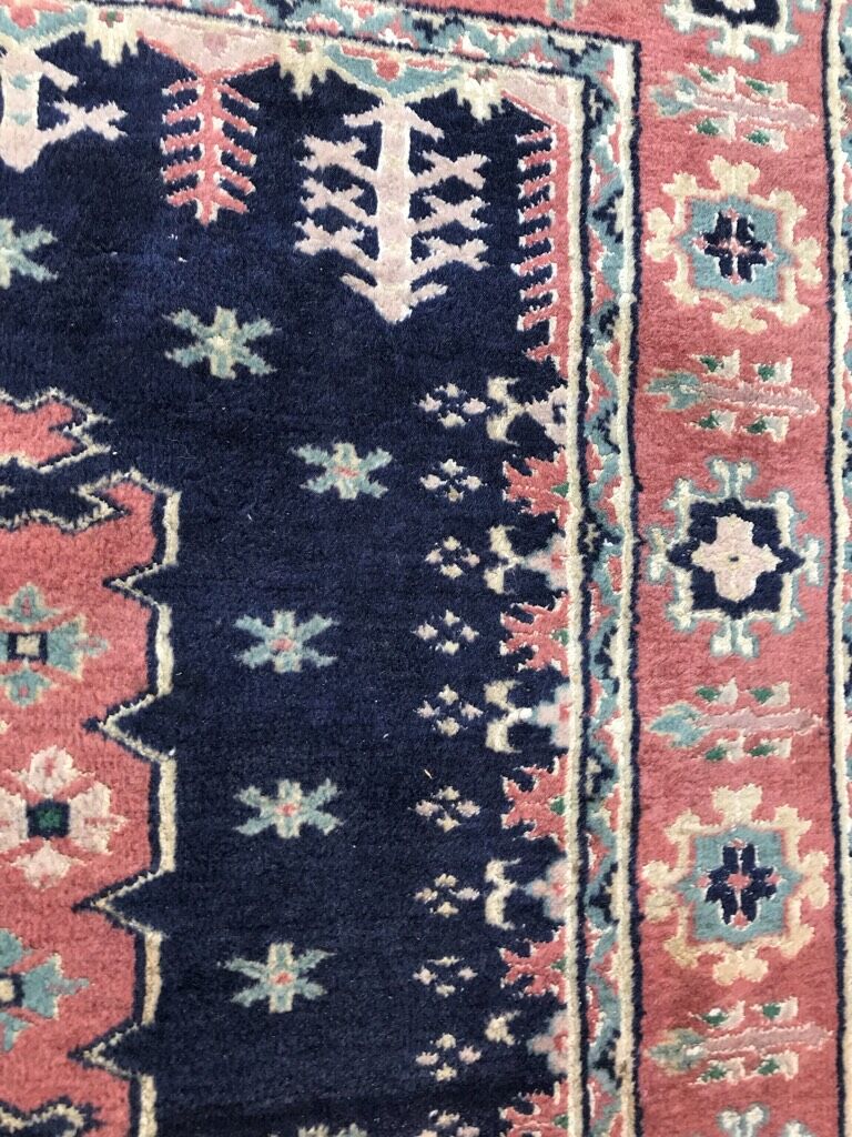 Former Pakistani oriental rug wool handmade 150x95cm