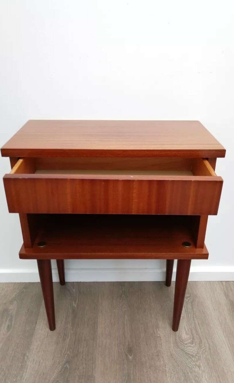 Vintage bedside table