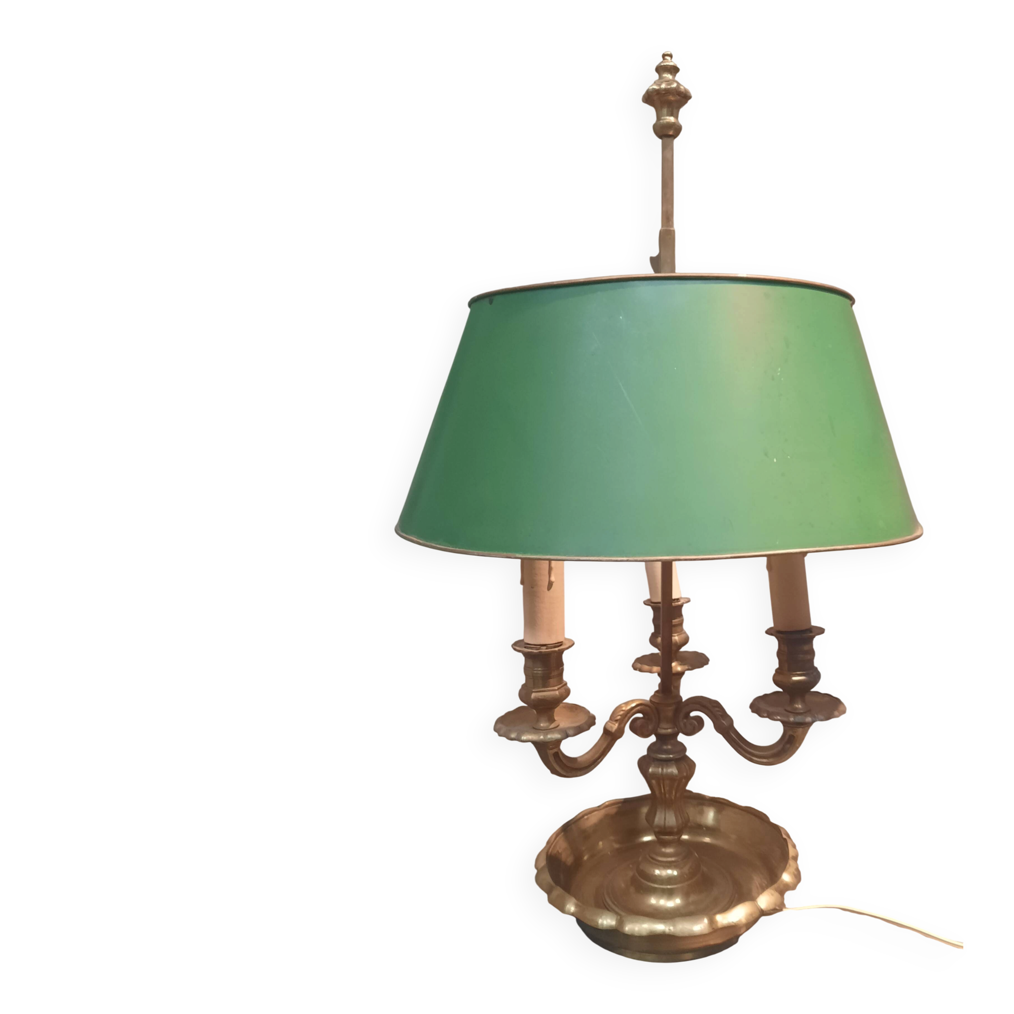 Lampe bouillotte de style Louis XV