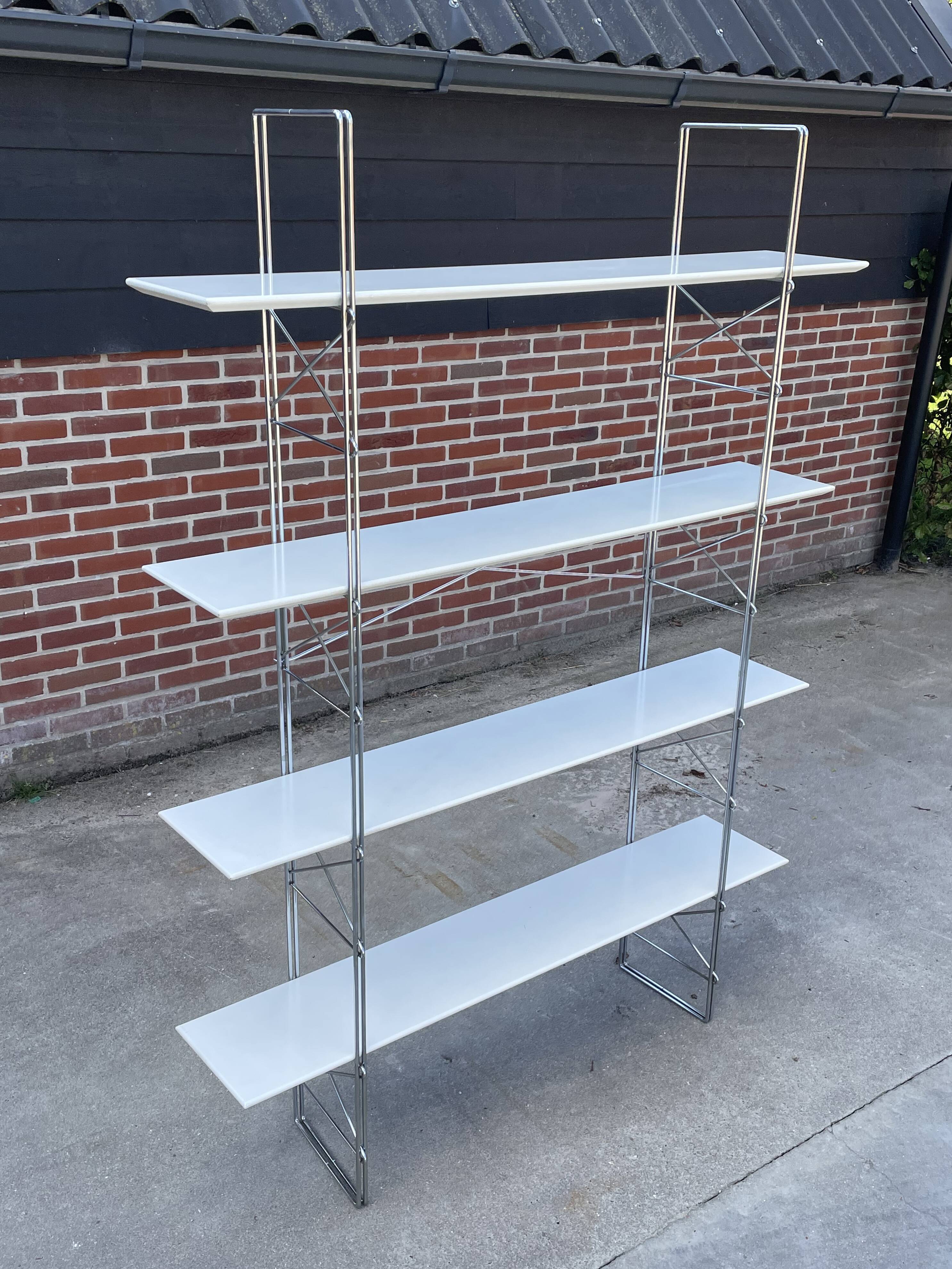 Vintage wall unit wall cabinet freestanding 80s design