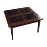 Table bi matière bois et pierre