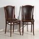 Set of 2 antique bentwood chairs by Thonet – Central Europe, circa 1900-1920
