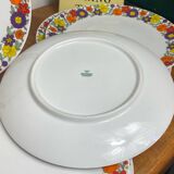 Assiettes plates en porcelaine Bavaria