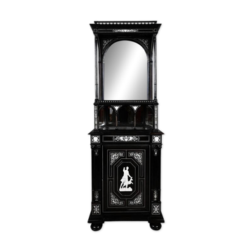 Meuble d’apparat en poirier noirci, époque Napoléon III – 2ème partie XIXe
