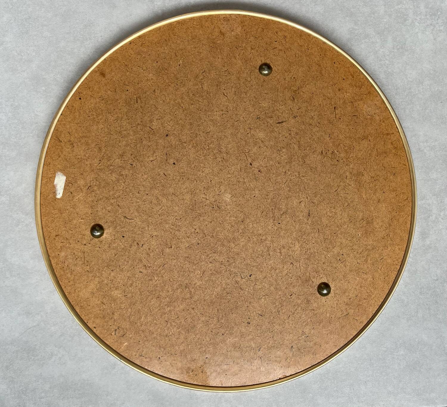 Art Deco gold tray mirror