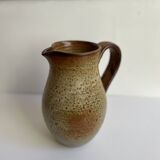 Stoneware pitcher carafe