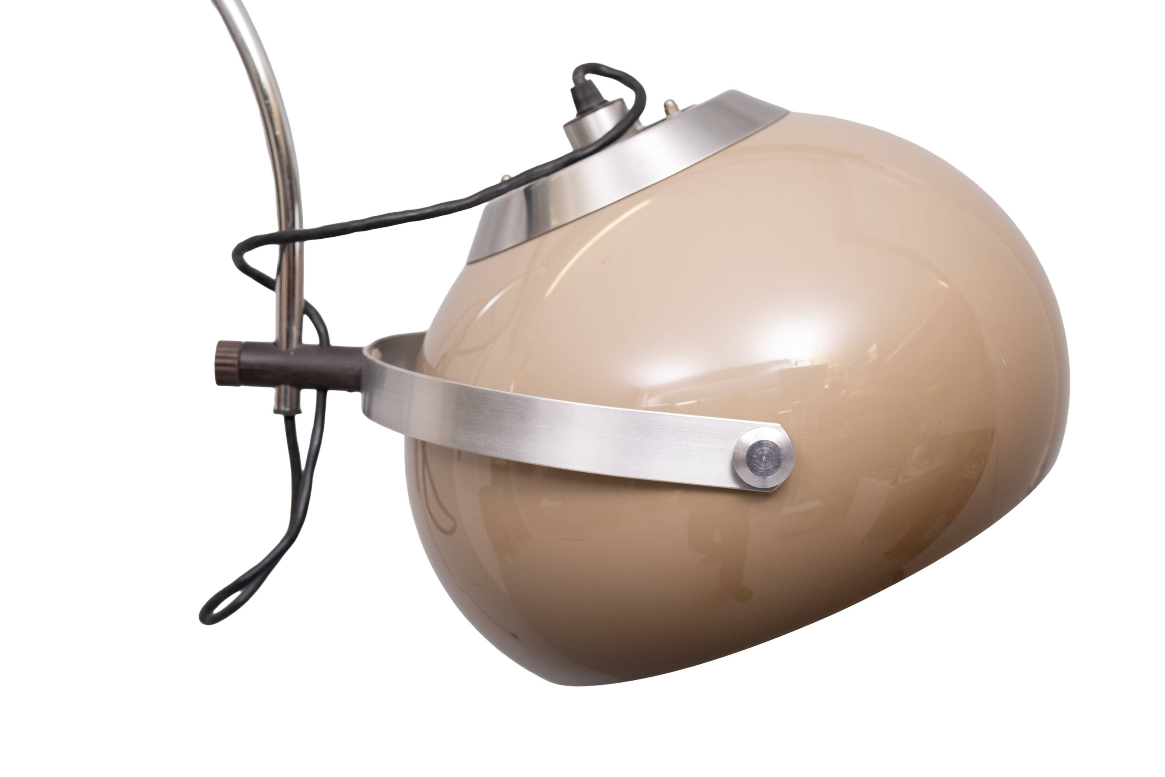 Dijkstra double arc Space Ace wall lamp 1970s