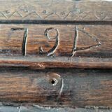18th-century oak wardrobe