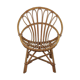 Vintage rattan basket chair