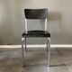 Lot de 5 chaises empilages C59 de Pierre Guariche éditées par Meurop