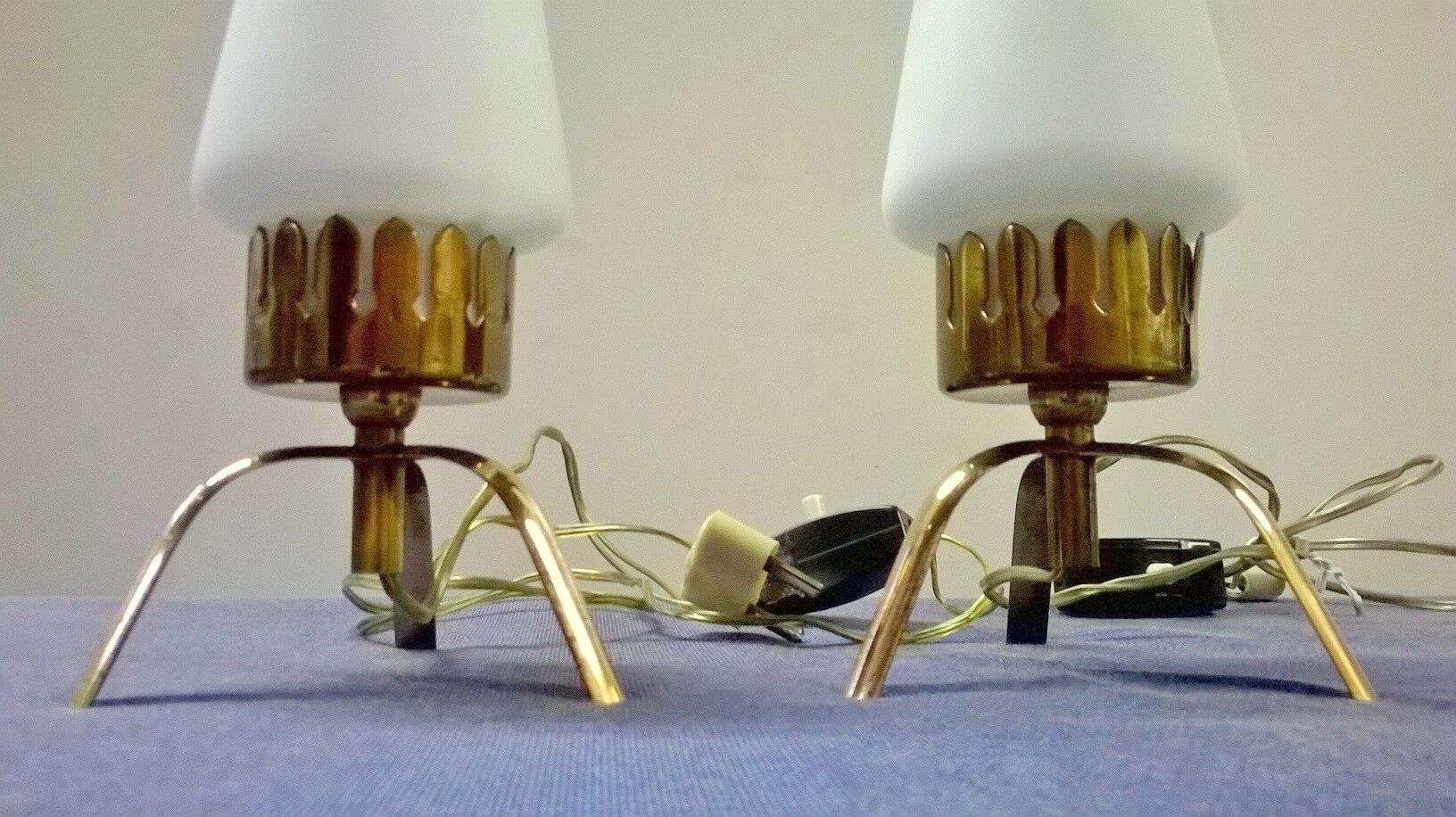 Pair table lamps by Angelo Lelii for Arredoluce,1950