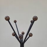 Vintage parrot coat rack with balls, 1950s design