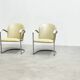 Pair lounge chairs model 414 by WH Gispen model 414