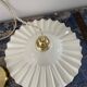 Vintage hanging in electrified toothed ceramic to nine