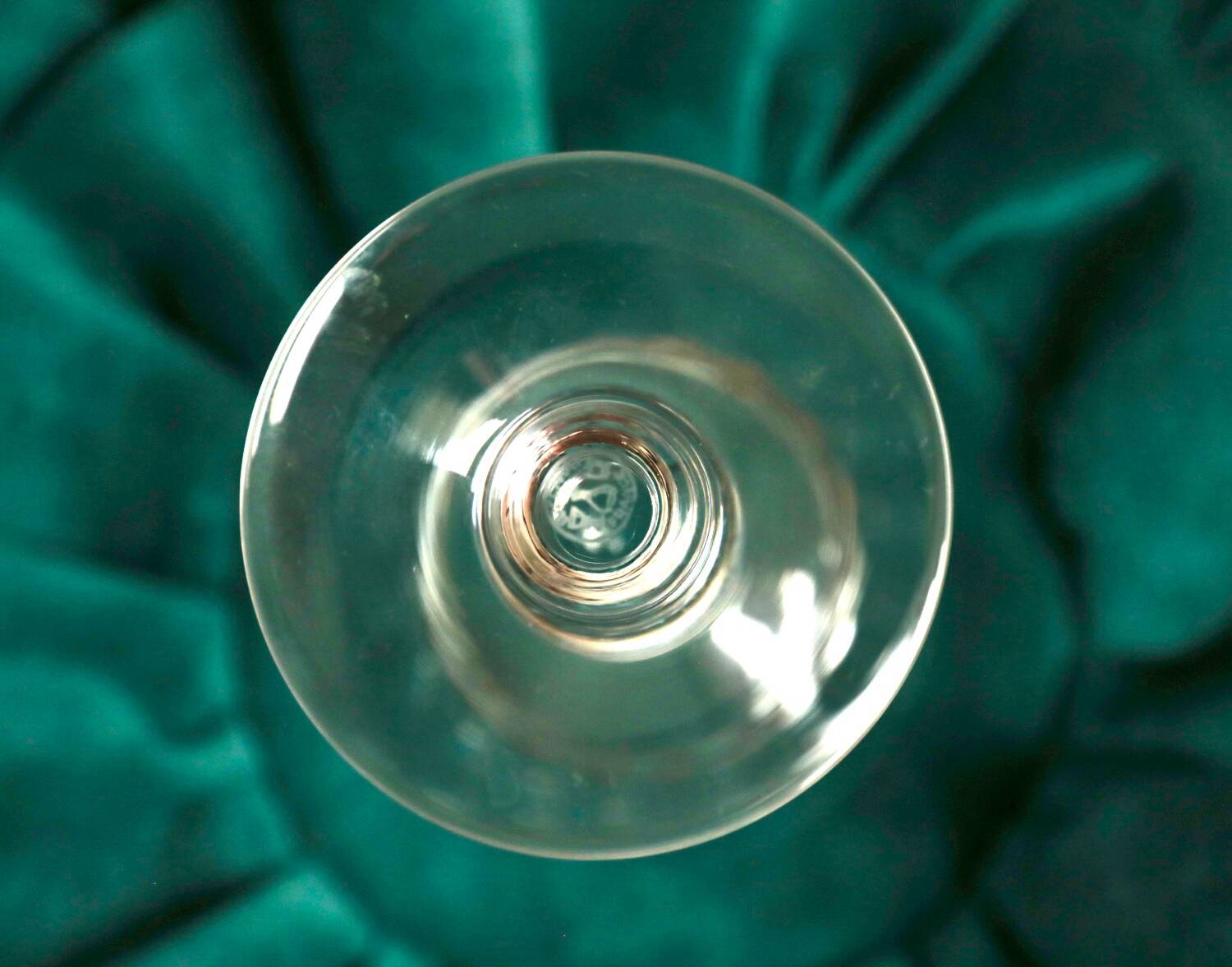 Baccarat – 6 Piccadilly cut crystal water glasses (H. 15 cm)