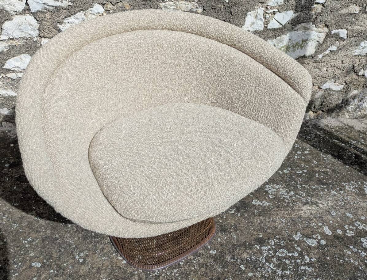 Platner Warren Armchair Knoll Edition