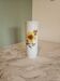 Sunflower vase in white porcelain Creidlitz Bavaria