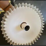 Opaline hanging lamp