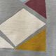 "Terrace" hand-tufted rug by Tisca Switzerland from the 1990s.