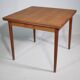 Table à manger extensible design danois en teck vintage années 60