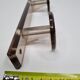 Vintage smoked plexiglass coat rack from the 70