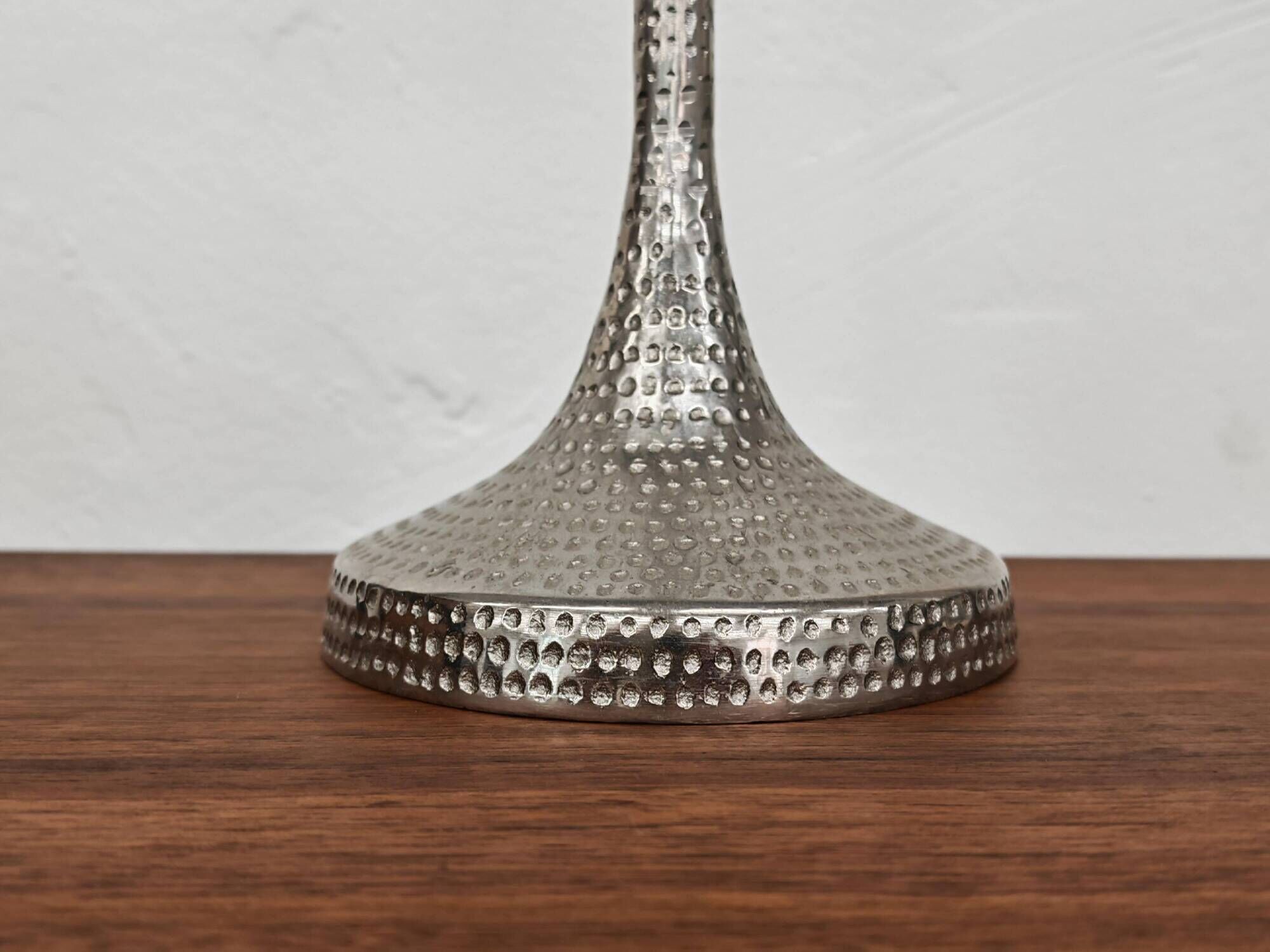 Brutalist Aluminium Candle Holder designed by Günther Lambert 1970s