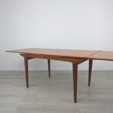 Scandinavian dining table teak design vintage 60s