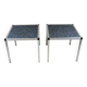 Granite side tables, 1970-80’s