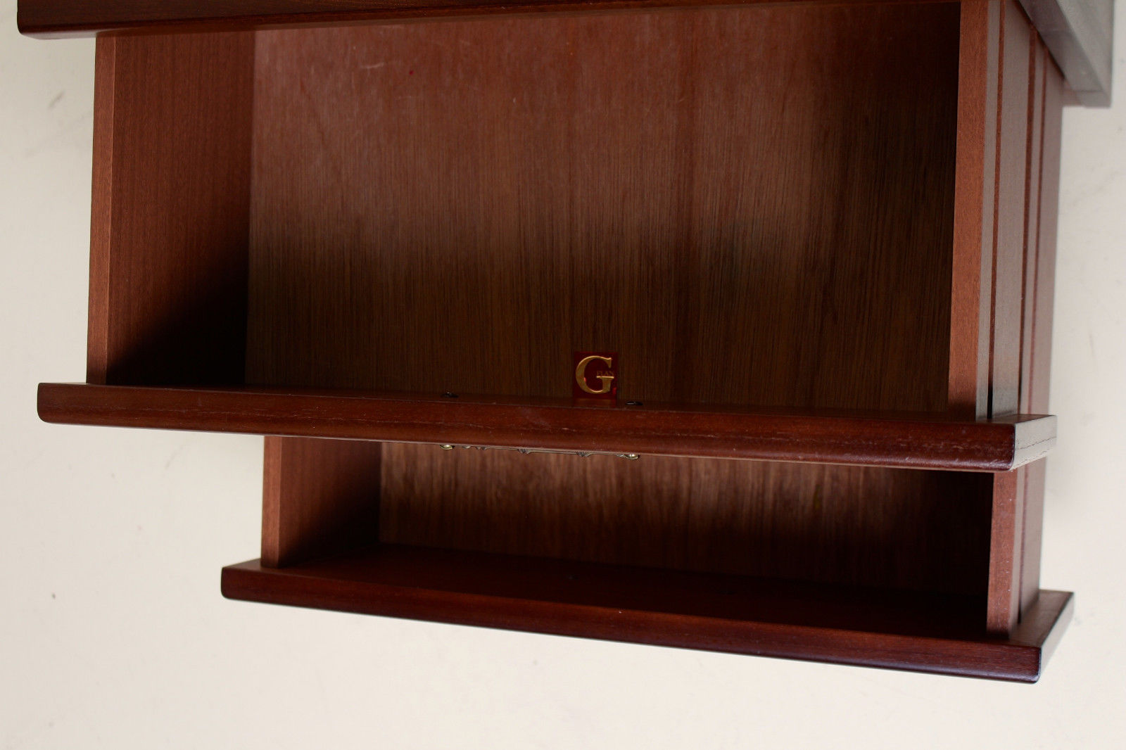 Pair of nightstands in mahogany G Plan