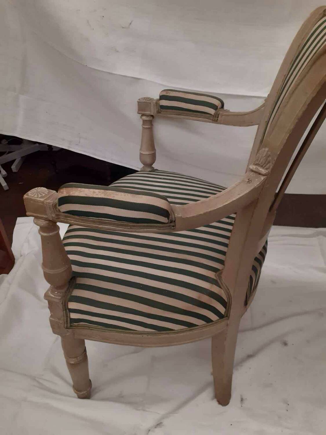 Louis XVI style Directoire armchair