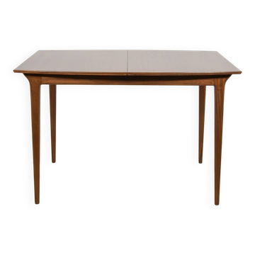 Table à manger extensible en teck des années 1960 de McIntosh, Royaume-Uni.
