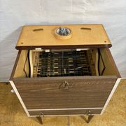Mid Century Retro Teak & Lamination Cocktail Bar Cabinet (Circa 1950–1960)