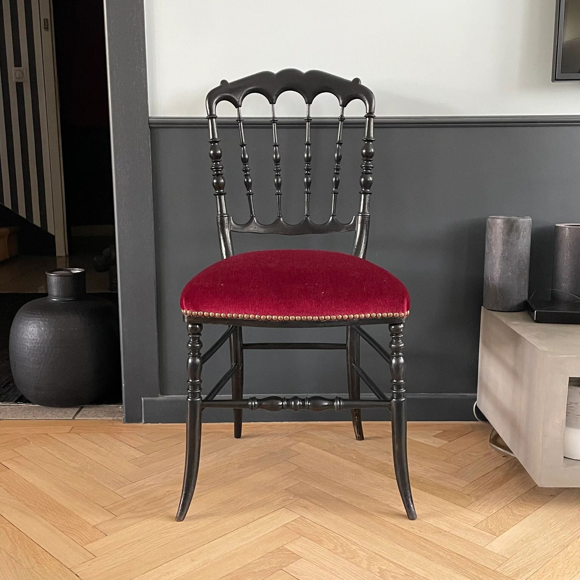 Renovated Napoleon III chair - Ref 1191